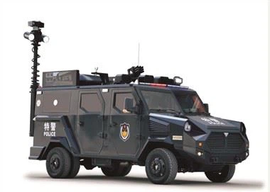 Panssaroitu mellakan vastainen ajoneuvo